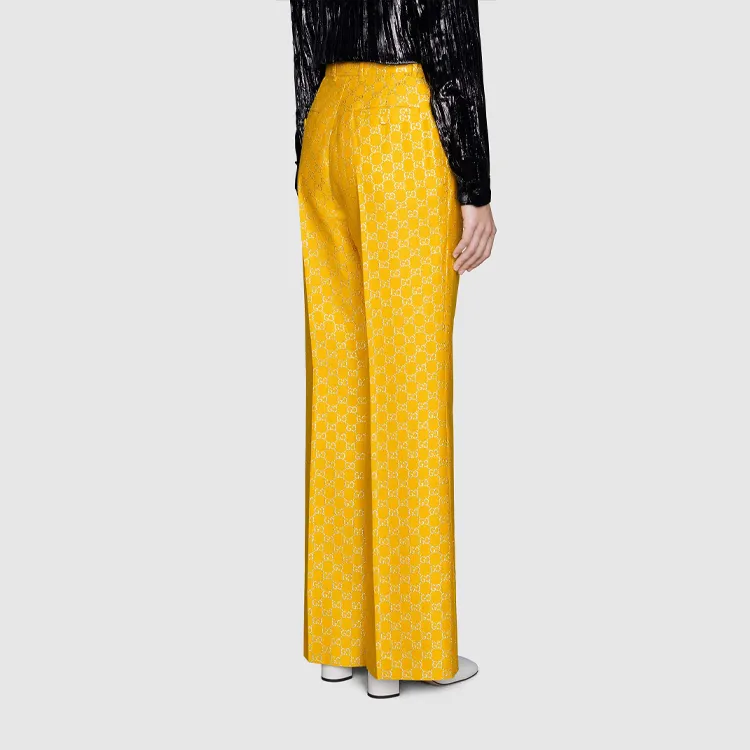 GUCCI Casual Pants Women's Yellow-2