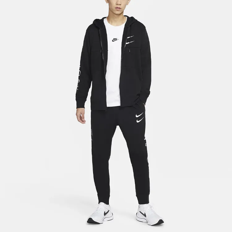 Nike Knitted Sweatpants Men Black-2