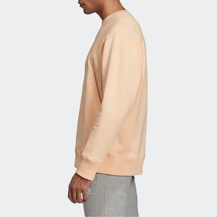 Adidas Originals Kaval Crew Sweatshirts Men Glossy Finish Orange-5