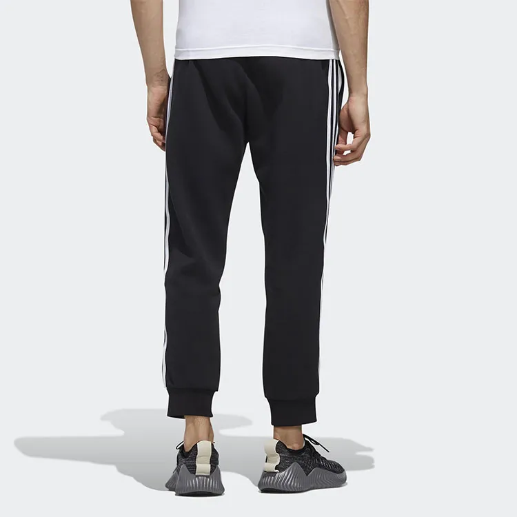 Adidas Knitted Sweatpants Men's Black-3