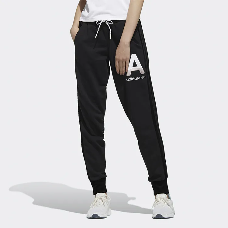 Adidas Neo Skinny Pants Sports Pants Women's Black-2