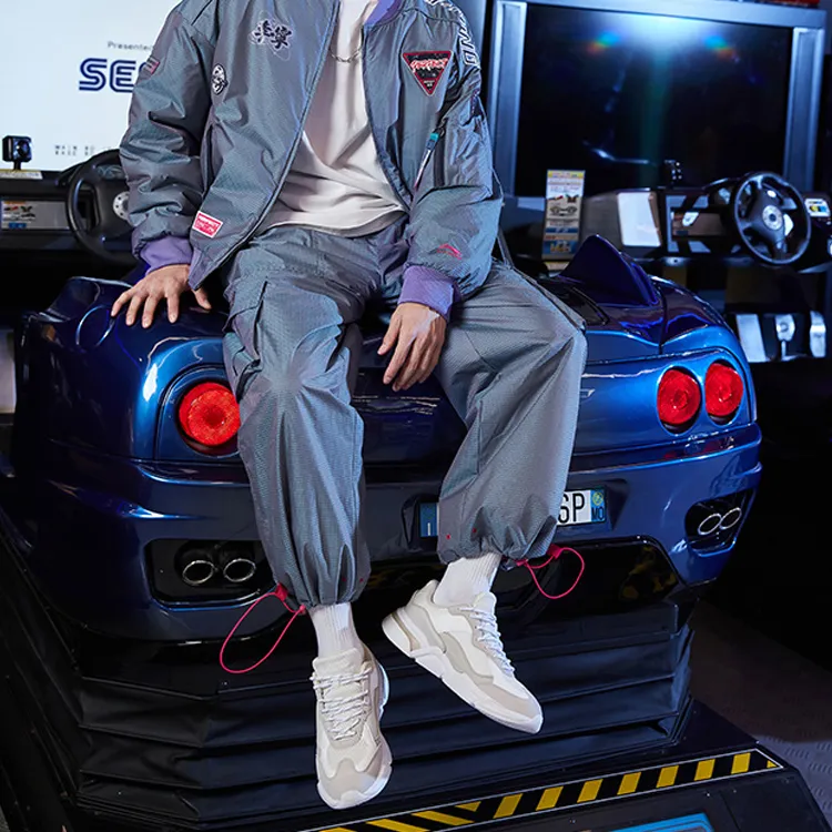 LINING Sports Pants Men Dazzling Color Beetle Color-2