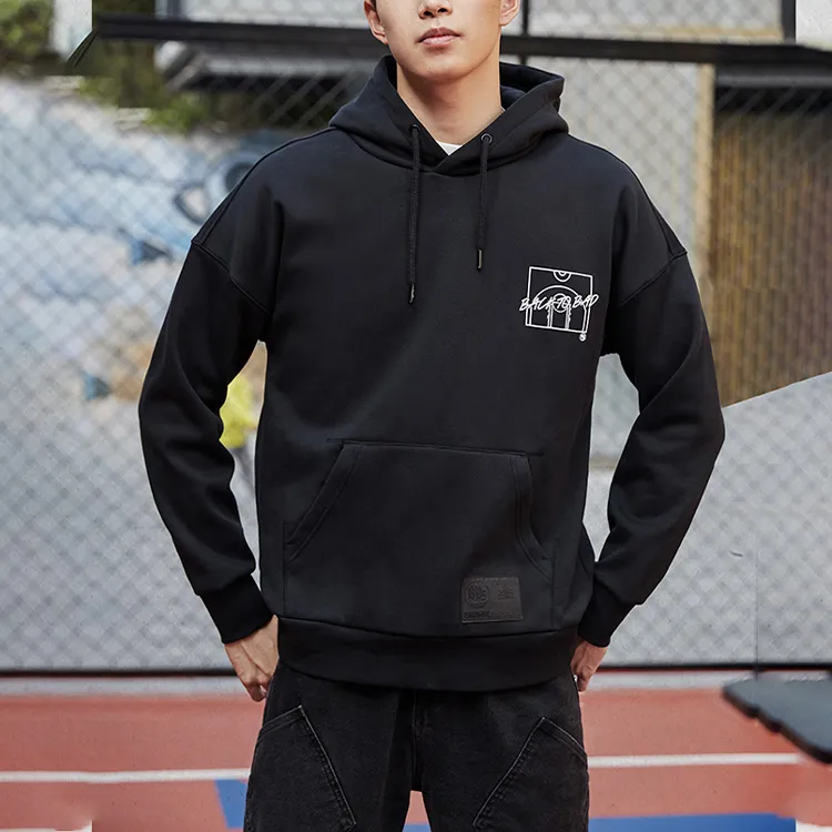 LiNing Badfive Sweatshirt Men's New Standard Black-2