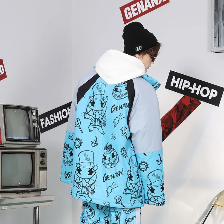GENANX Puffer Jacket Winter Unisex-5