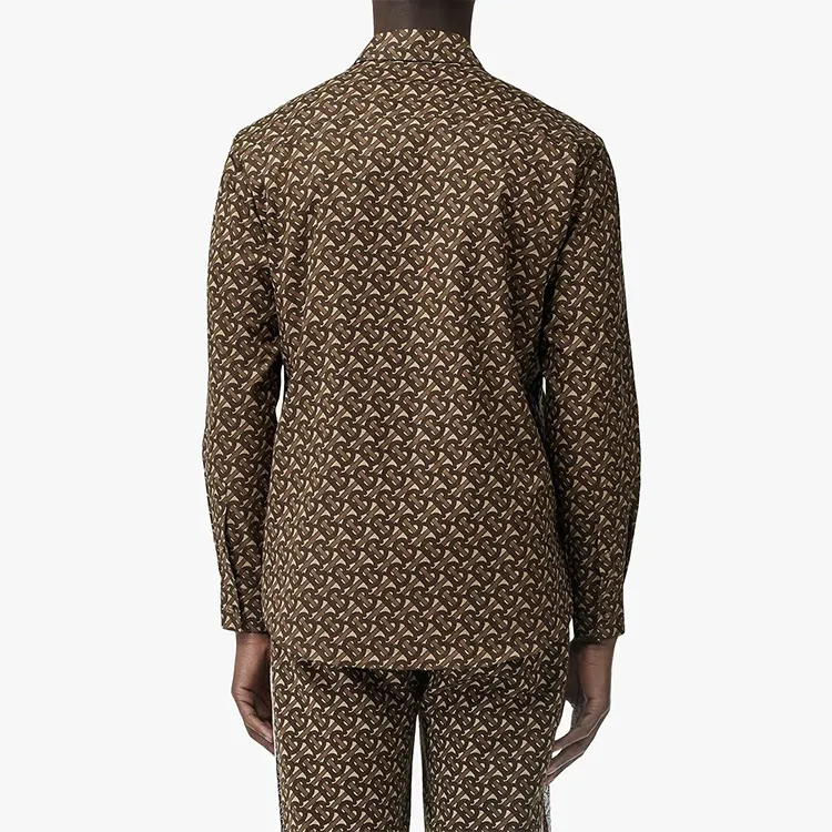 Burberry Shirts Unisex Brown-3