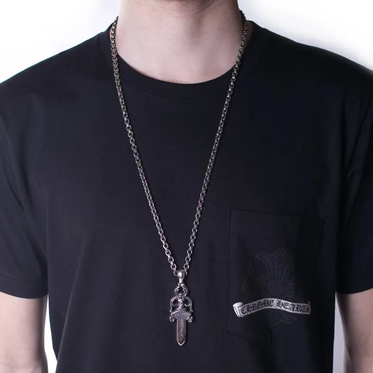 Chrome Hearts 925 Sterling Silver Pendants Unisex-7