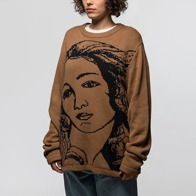 Stussy Sweaters Unisex Brown-4