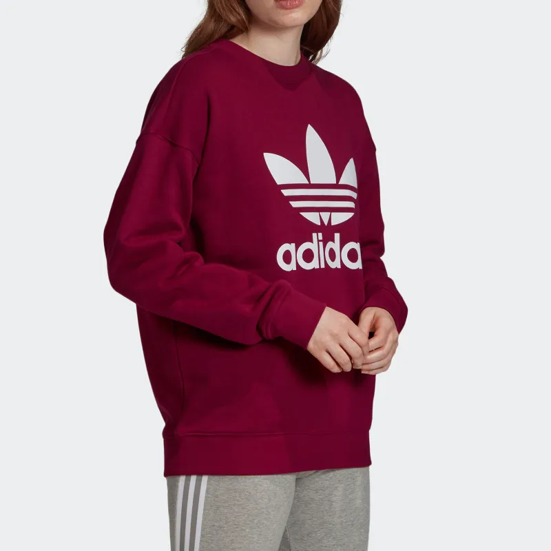 Adidas Originals BLUZA TRF Sweatshirts Women's Red-3