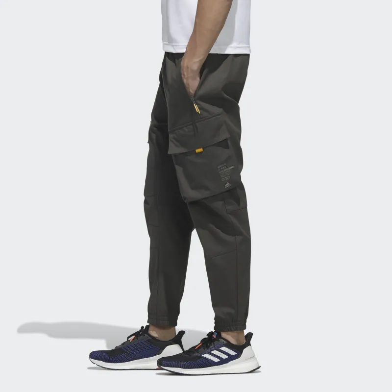 Adidas Cargo Pants Men Deep Earthy Brown-4