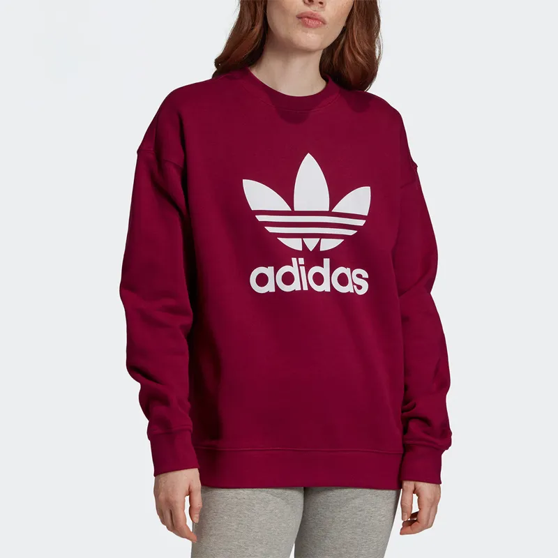 Adidas Originals BLUZA TRF Sweatshirts Women's Red-2