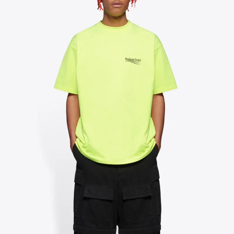 Balenciaga Oversized Logo T Shirt-3