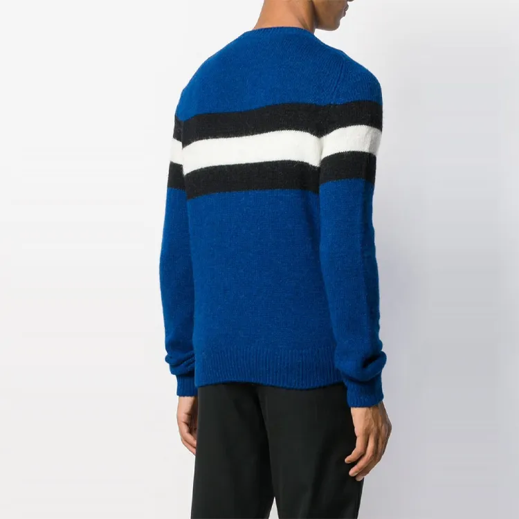 Moncler Sweaters Men Blue-3
