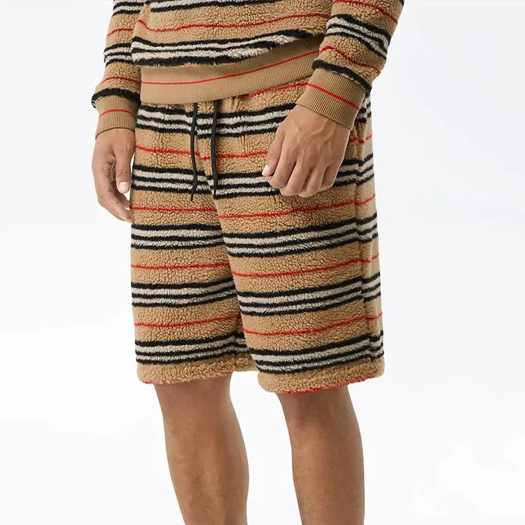 Burberry Casual Shorts Men's Beige Brown-3