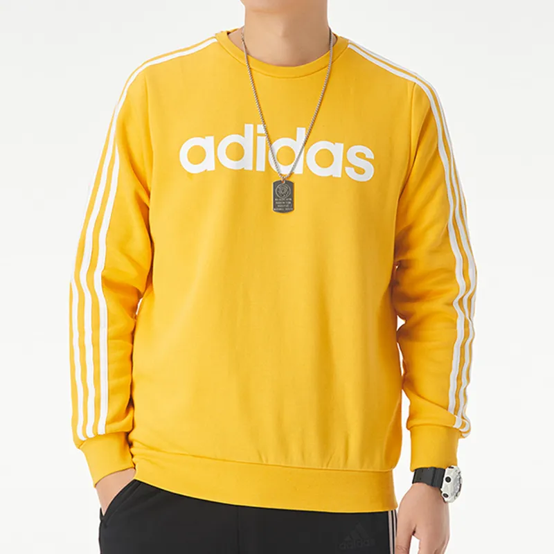 Adidas Sweatshirts Men Yellow-2
