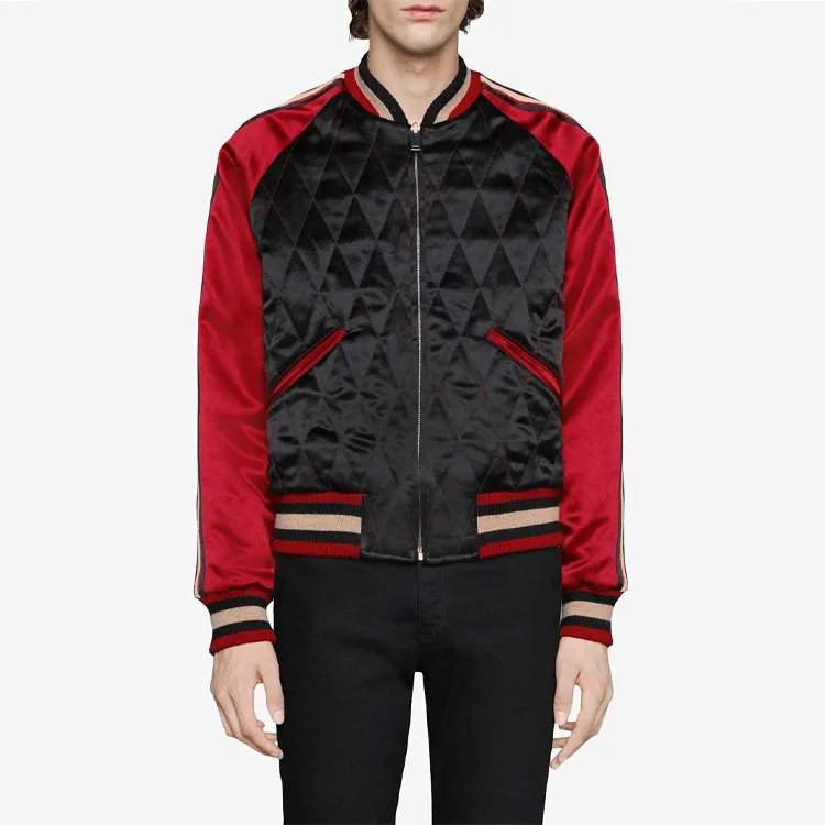 GUCCI Jackets Men Red-2