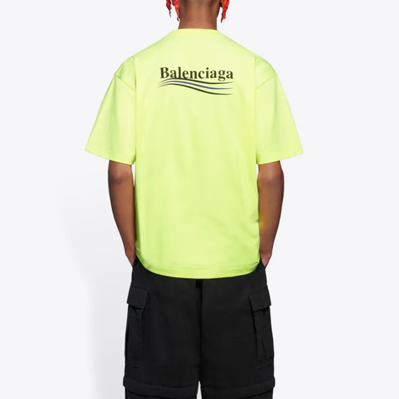 Balenciaga Oversized Logo T Shirt-4