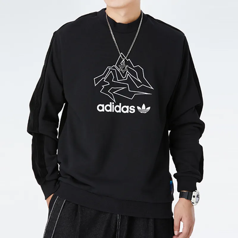 Adidas Originals Sweatshirts Men Black-2