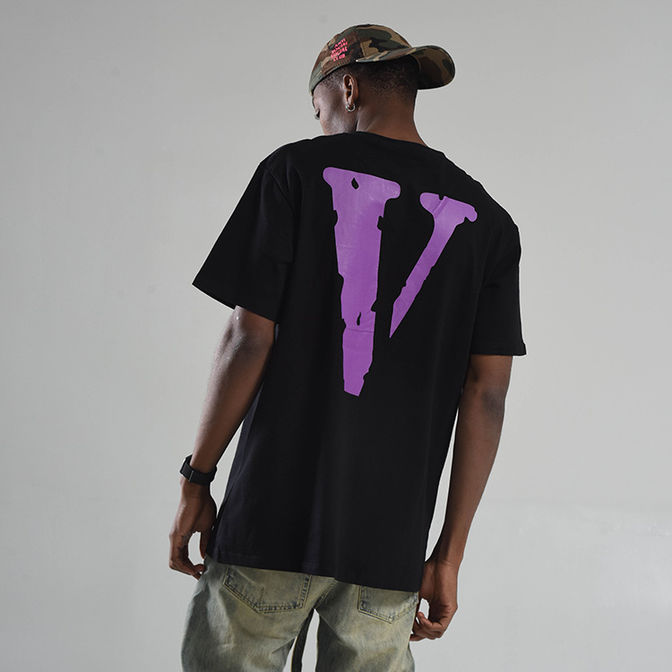 Vlone x Palm Angels オーバーサイズ Tシャツ ブラック Vlone x Palm Angels オーバーサイズ Tシャツ ブラック (Palm