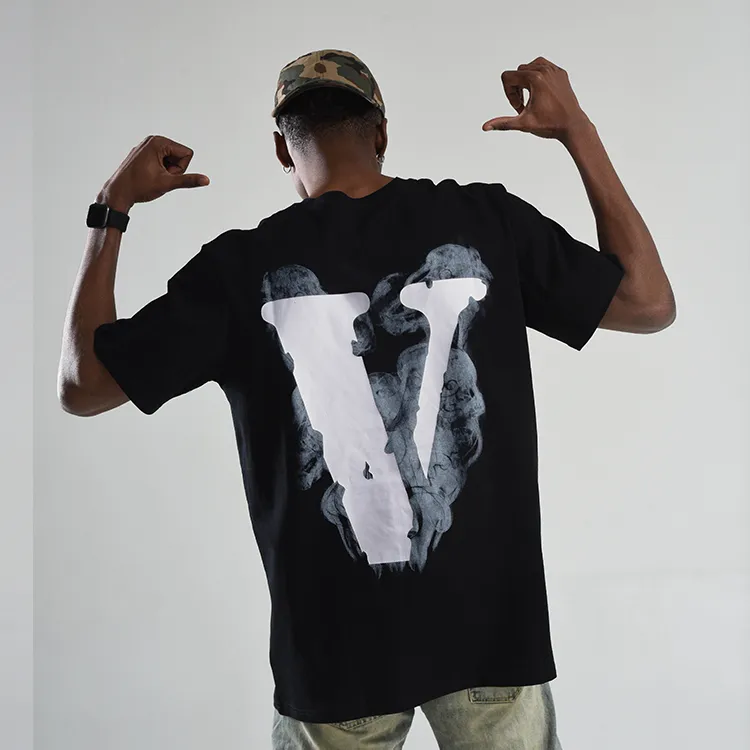 VLONE Smoke Demon Series T Shirt Unisex Black-4