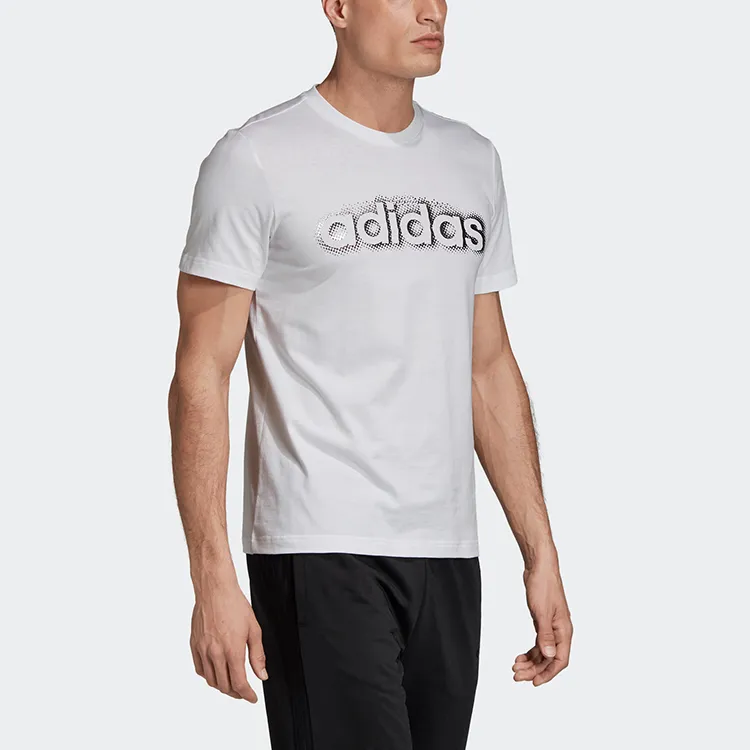 Adidas T Shirts Men White-5
