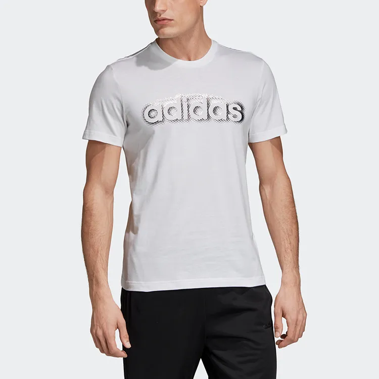Adidas T Shirts Men White-4