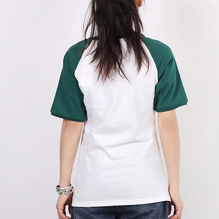 Adidas Neo Raglan Sleeve T Shirt Women's Green-2