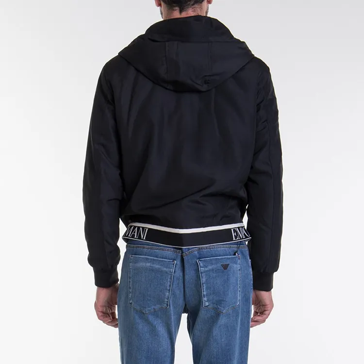 EMPORIO ARMANI Puffer Jacket Men's Black-3