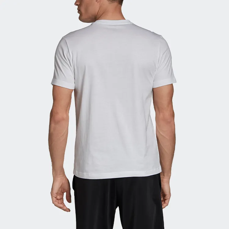 Adidas T Shirts Men White-3