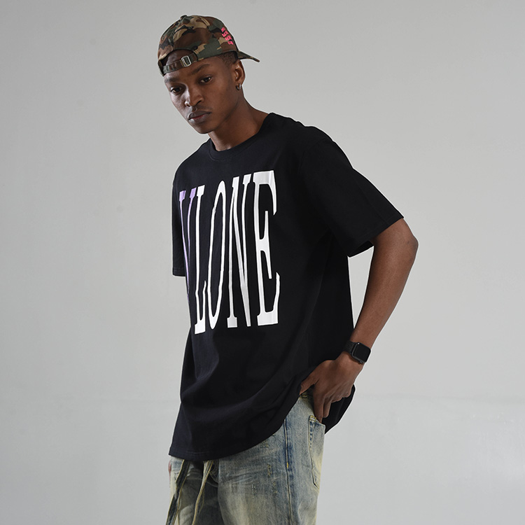 Vlone x Palm Angels オーバーサイズ Tシャツ ブラック Vlone x Palm Angels オーバーサイズ Tシャツ ブラック (Palm