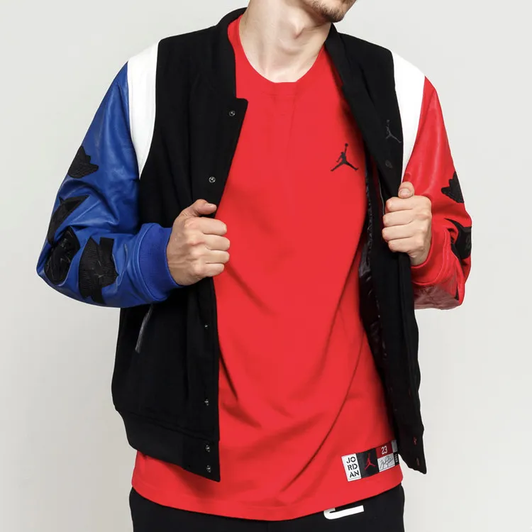 Jordan AJ Sport Jackets Men Black-2