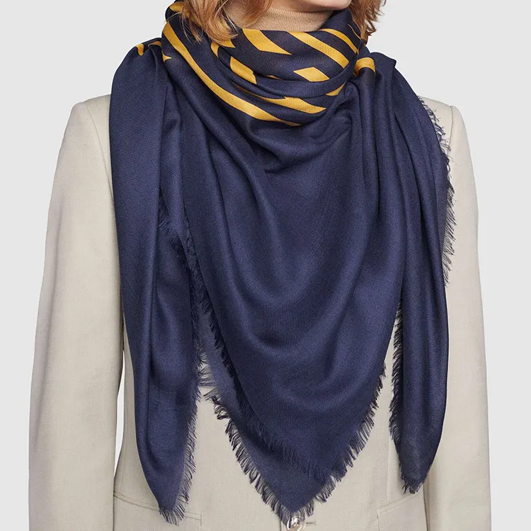 GUCCI Shawls Men Blue-2