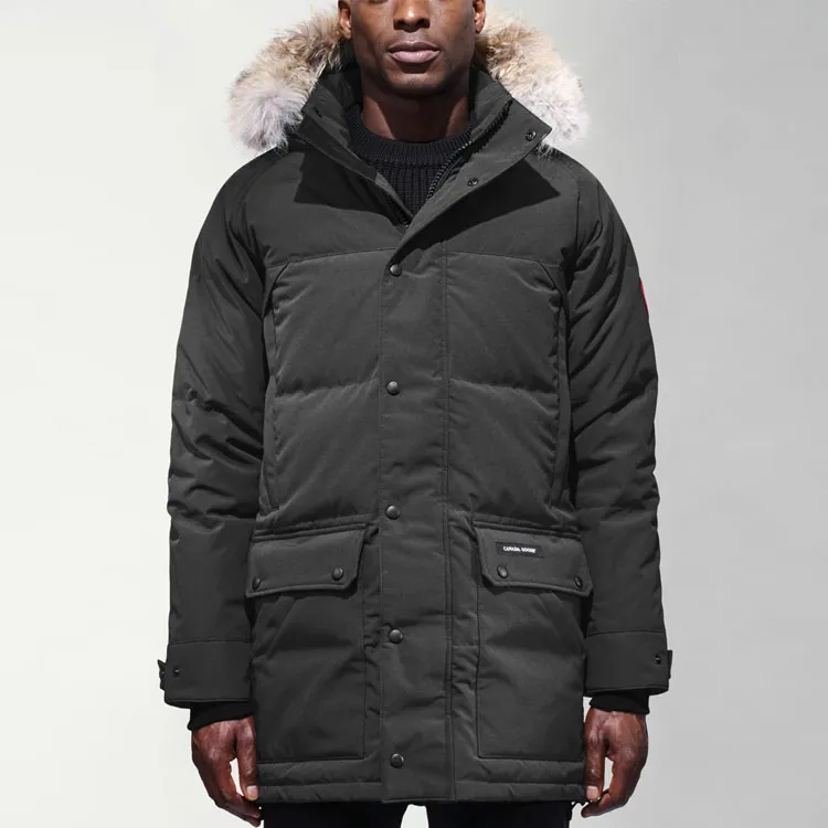 Canada Goose Down Jacket Winter Men's Graphite-4
