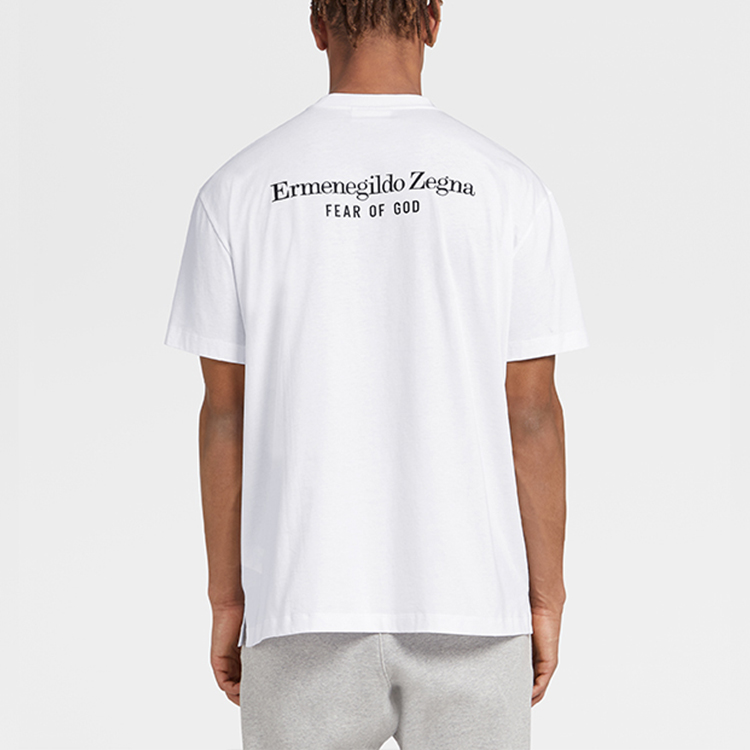 Fear of God X Ermenegildo Zegna Stretch T-shirt - POIZON Fear of God X Ermenegildo Zegna Stretch T-shirt - POIZON