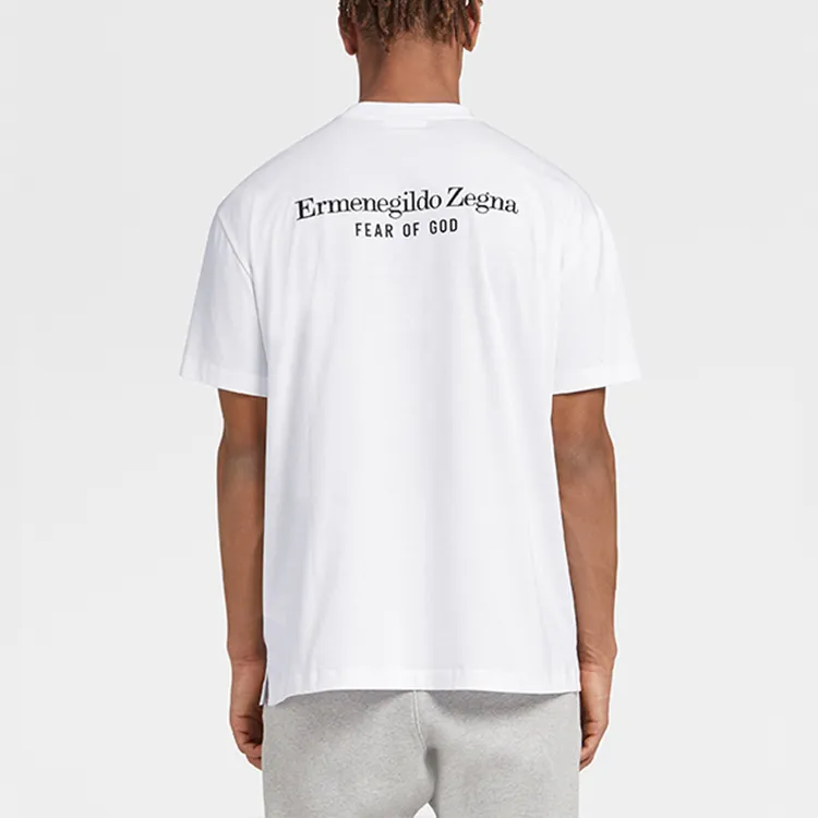Fear of God X Ermenegildo Zegna Stretch T-shirt - POIZON