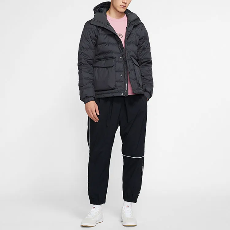Nike Down Jackets Men Black-4