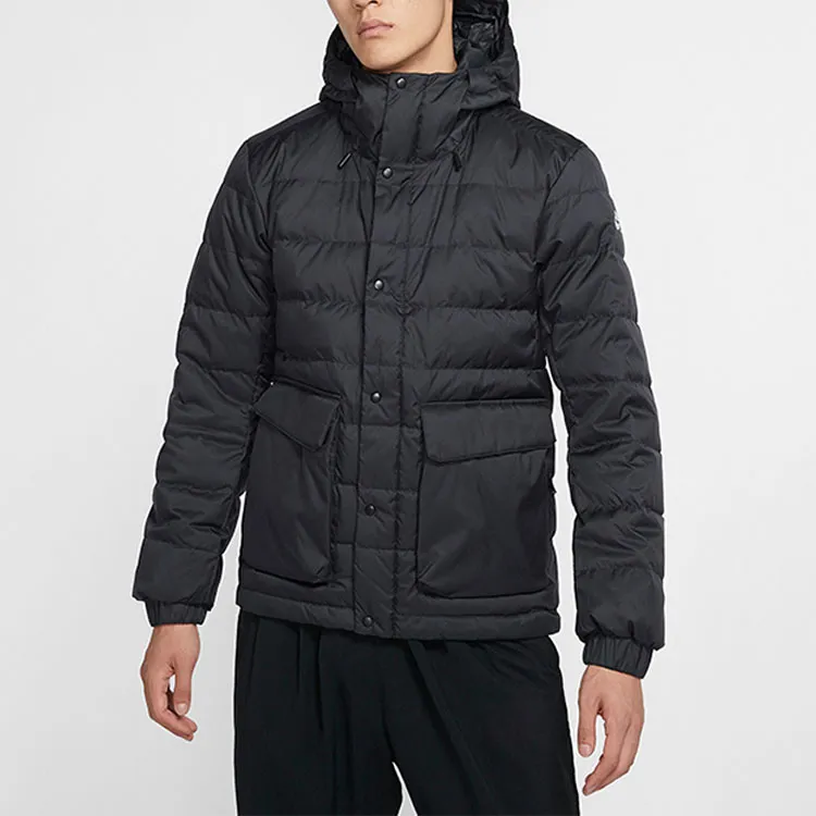 Nike Down Jackets Men Black-2