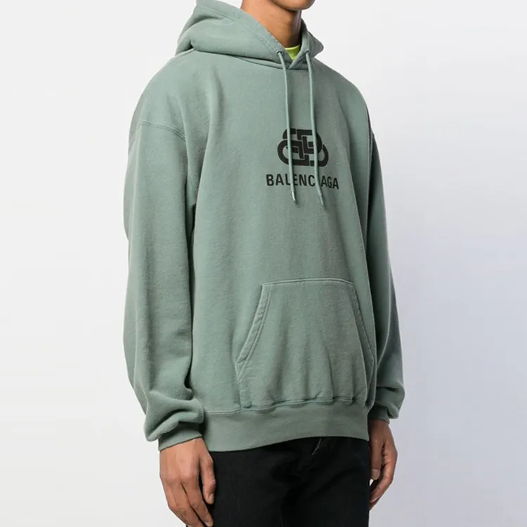Balenciaga Sweatshirts Men Green-1