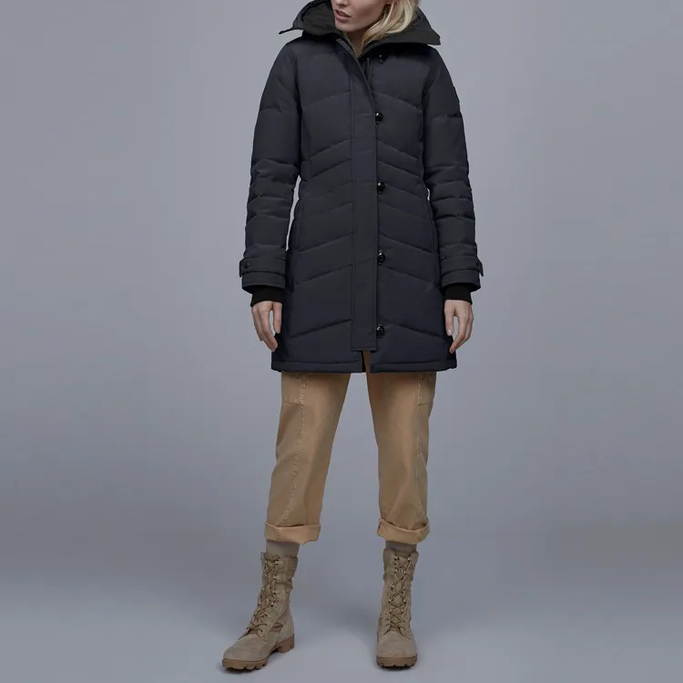 Canada Goose Black Mark Down Jackets Women's Marine Blue-1