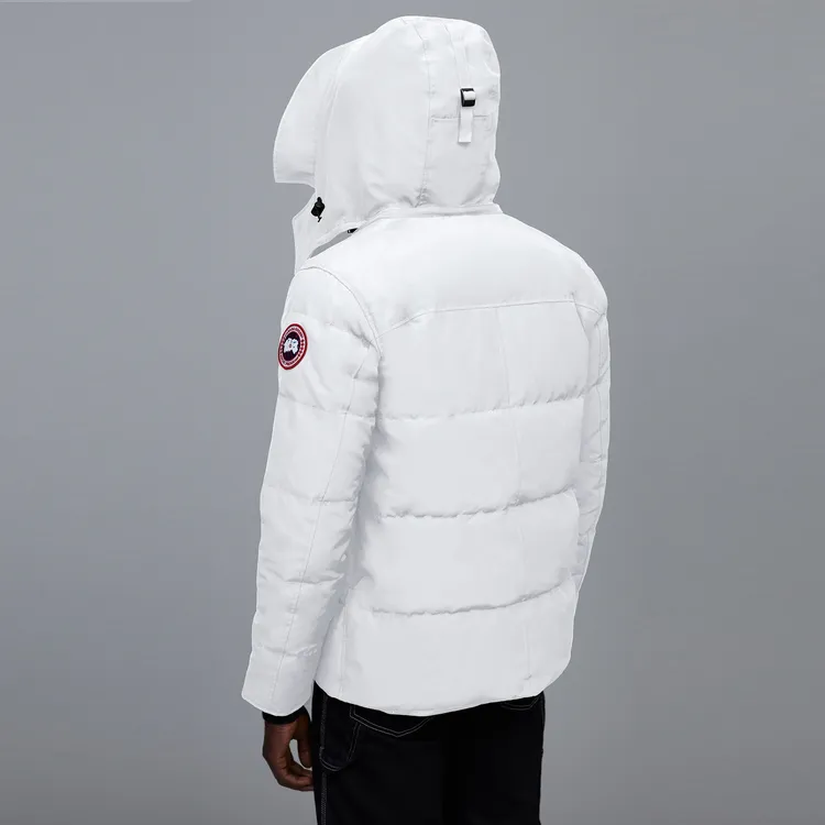 Canada Goose Wyndham Series Down Jacket Winter Men's Polaris White-2