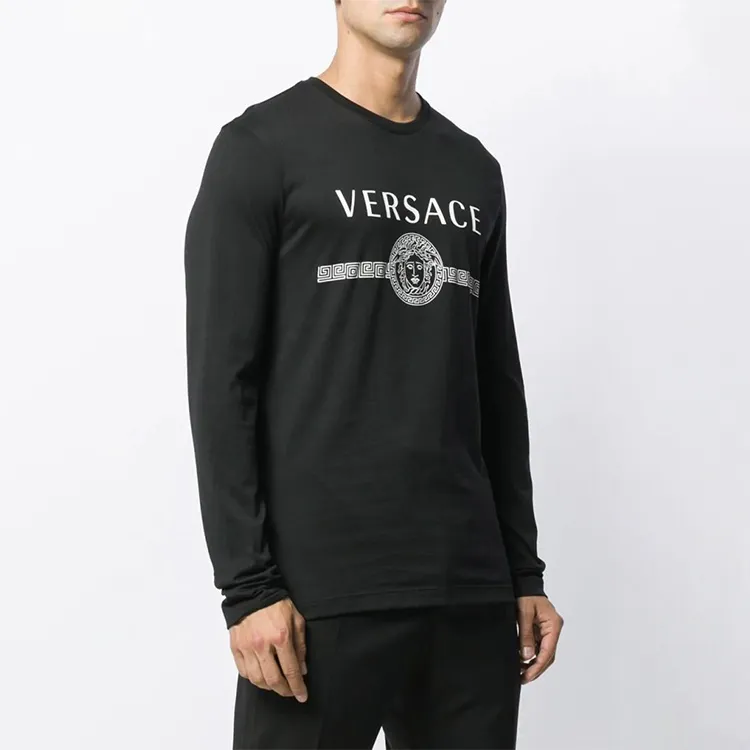 VERSACE T Shirts Unisex Black-3