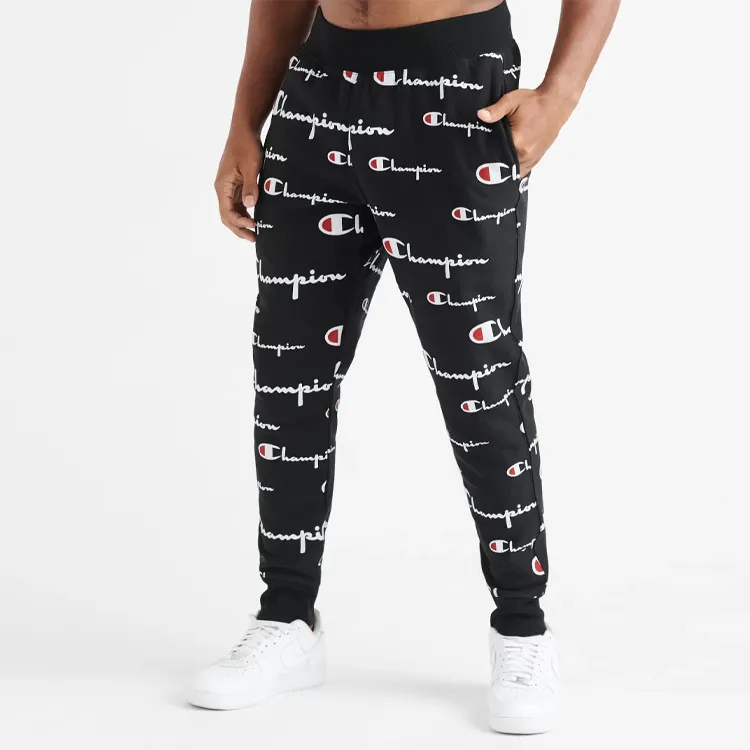 Champion Sports Pants US Version Unisex Black-2