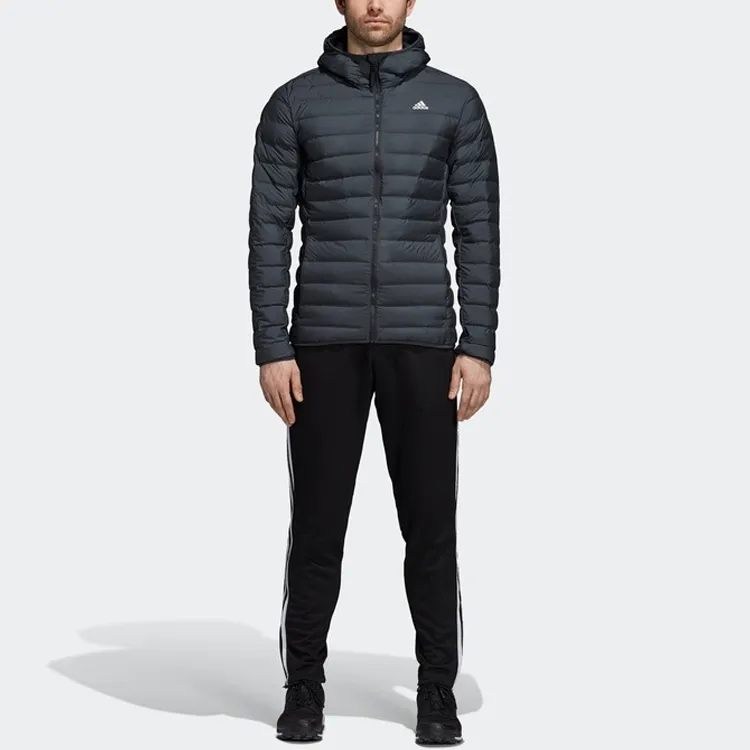Adidas Down Jackets Men Carbon Black-3