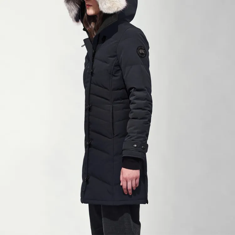Canada Goose Black Mark Down Jackets Women's Marine Blue-3