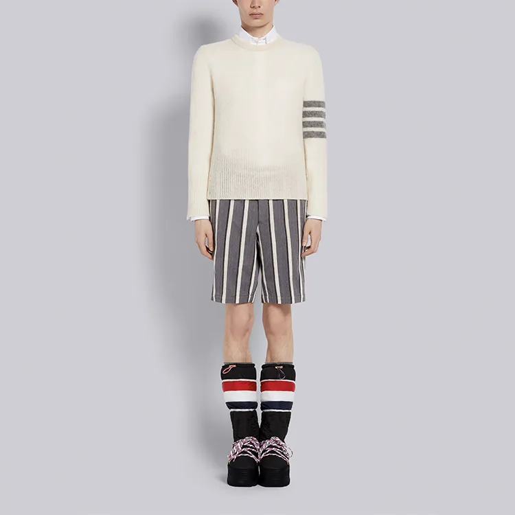 THOM BROWNE Sweaters Men White-5