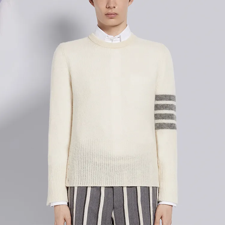 THOM BROWNE Sweaters Men White-2