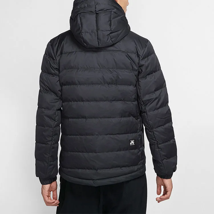 Nike Down Jackets Men Black-3