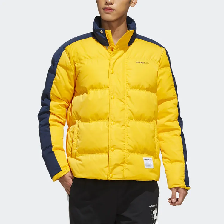 Adidas Neo Down Jackets Men Gold-2