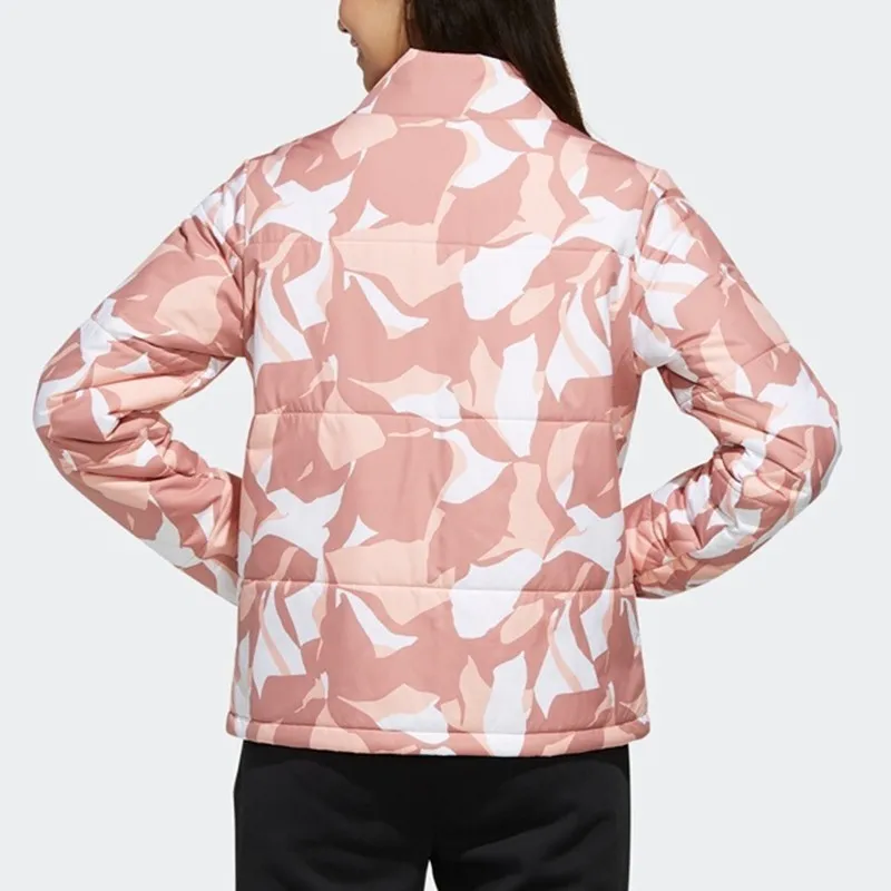 Adidas Neo Puffer Jacket Women's Pink-4