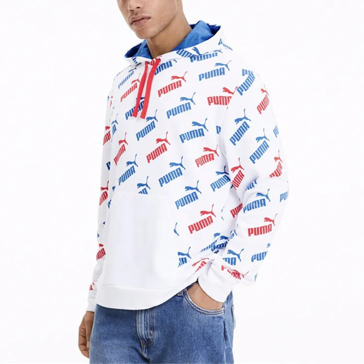 PUMA AMPLIFIED Sweatshirts Men White-3