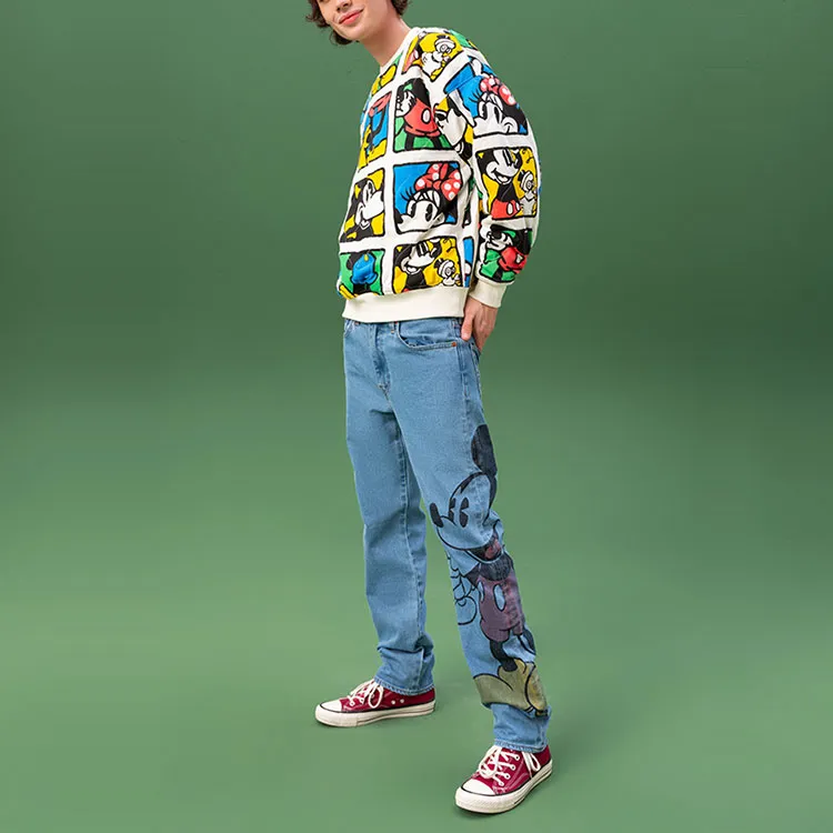 Disney X Levis Jeans Unisex Blue-4